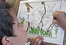 Ni�o Pintando